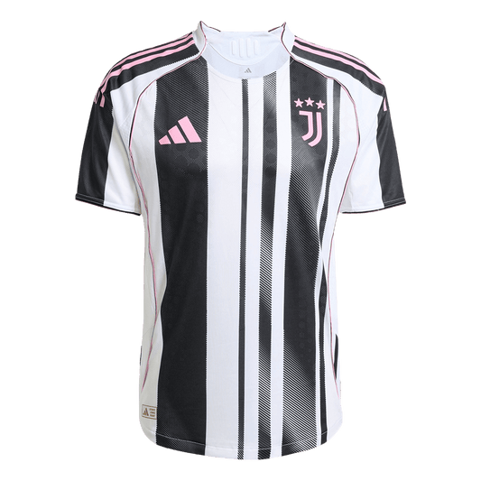 Oryginalna koszulka domowa Juventusu 2025/26 Czarno-biała