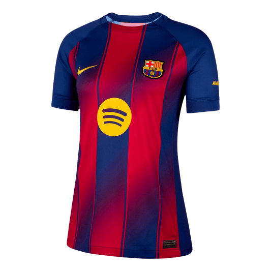 Damska koszulka domowa Barcelona 2025/26 Niebiesko-czerwona