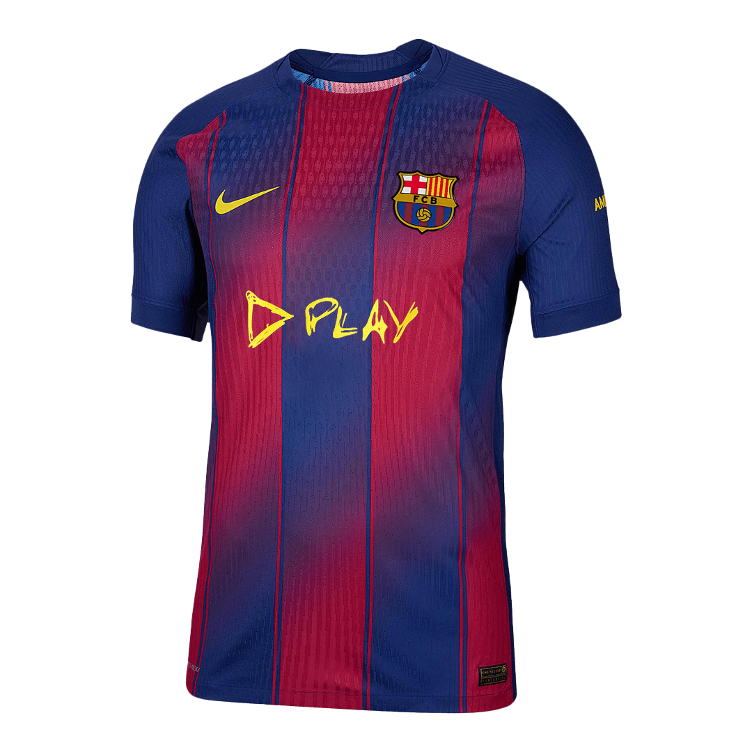 Oryginalna domowa koszulka piłkarska Barcelony 2025/26
