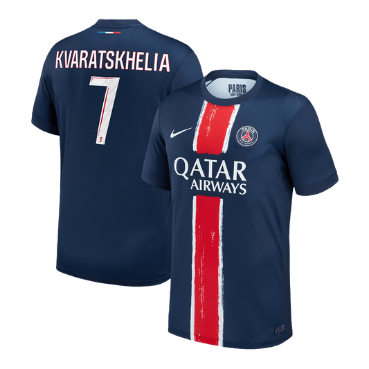 Domowa koszulka piłkarska KVARATSKHELIA #7 PSG 2024/25