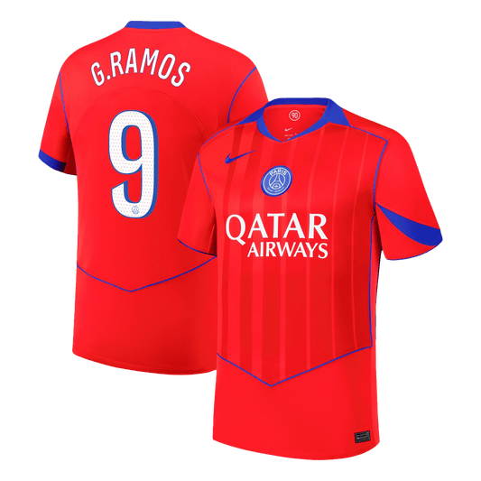 Koszulka wyjazdowa G.RAMOS #9 PSG na trzeci sezon 2025/26