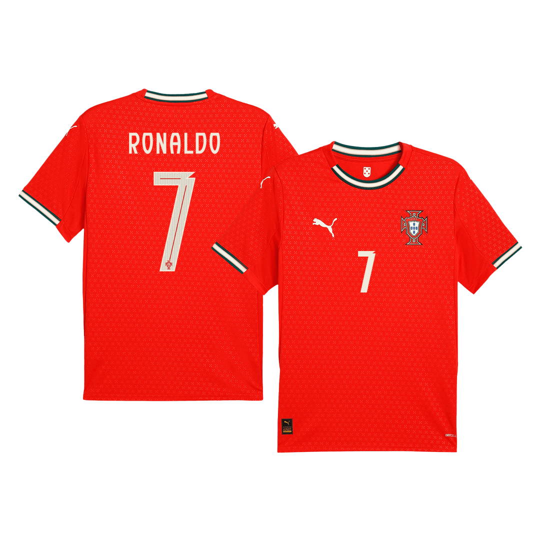 Koszulka domowa RONALDO #7 Portugalia 2025