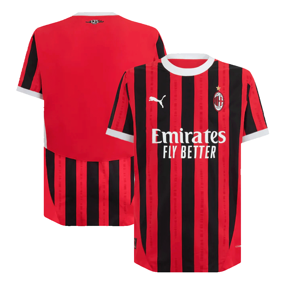 Oryginalna domowa koszulka piłkarska AC Milan 2024/25