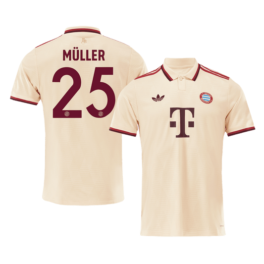 Koszulka wyjazdowa MÜLLER #25 Bayern Monachium 2024/25