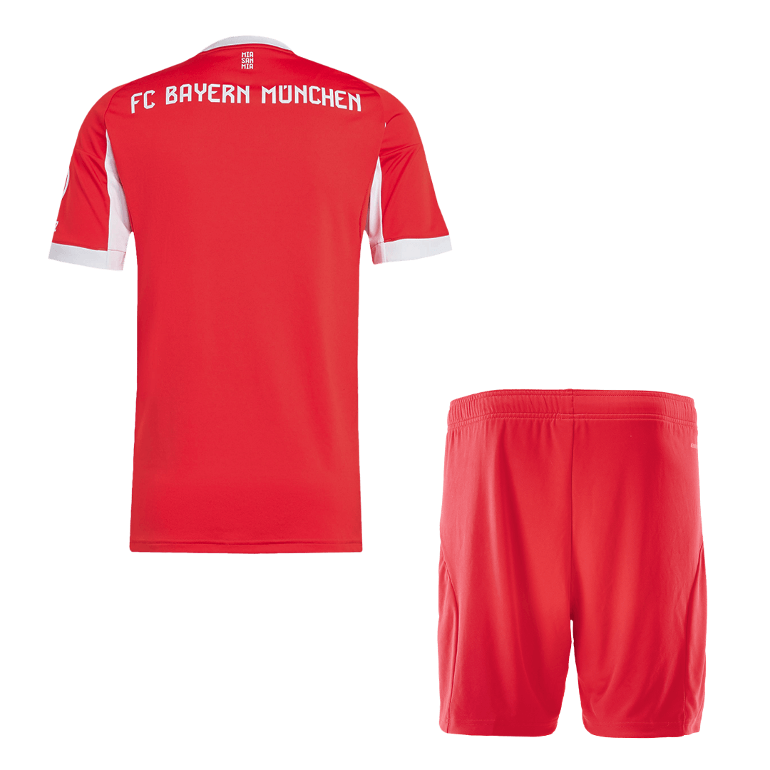Zestaw domowy Bayernu Monachium (koszulka + spodenki) 2025/26 czerwony