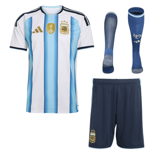 Zestaw koszulek piłkarskich reprezentacji Argentyny na sezon 2026 (koszulka + spodenki + skarpetki)