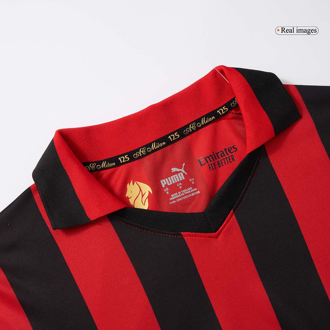 #125 AC Milan Koszulka piłkarska z długim rękawem na 125. rocznicę 2024/25