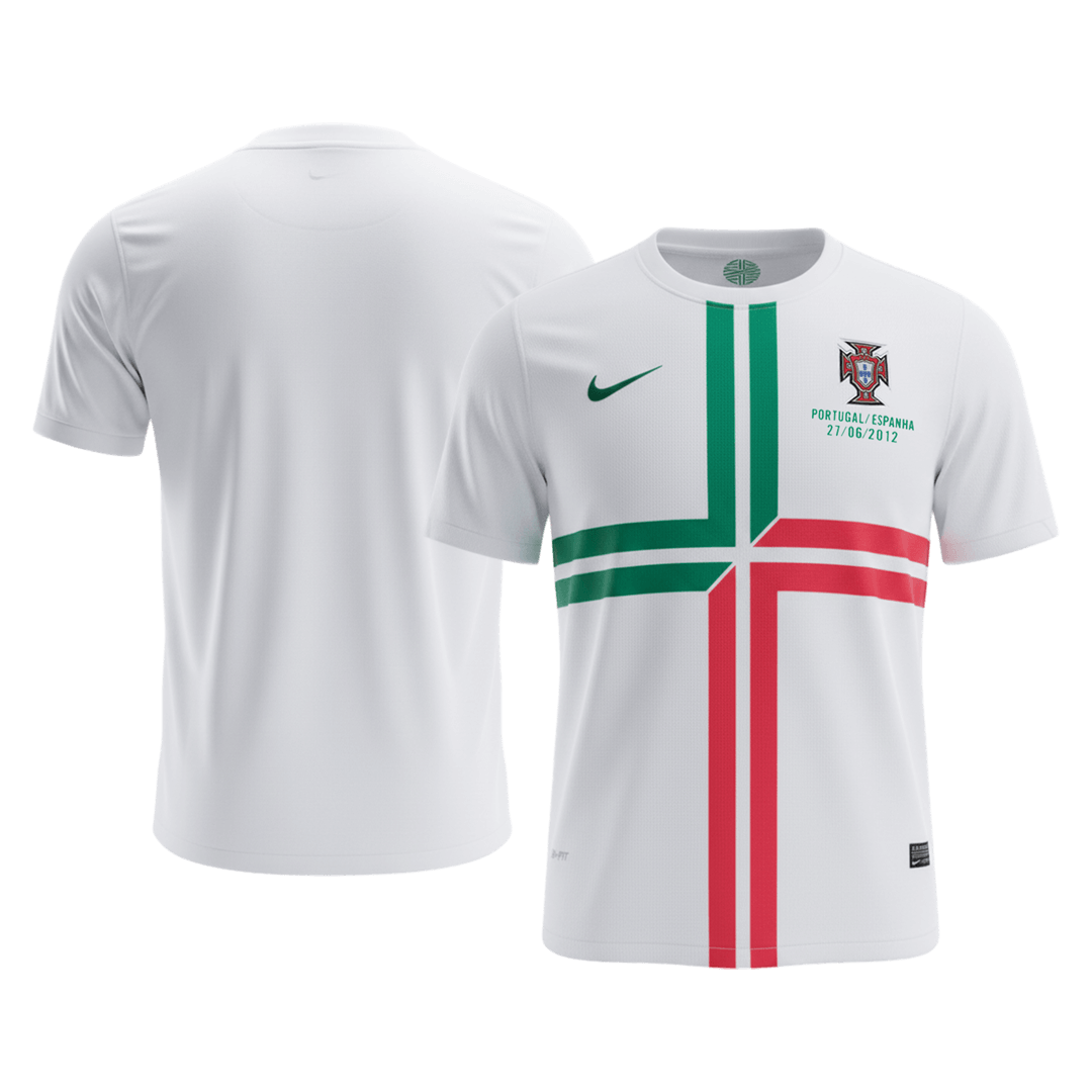 Koszulka wyjazdowa Portugalii Retro 2012