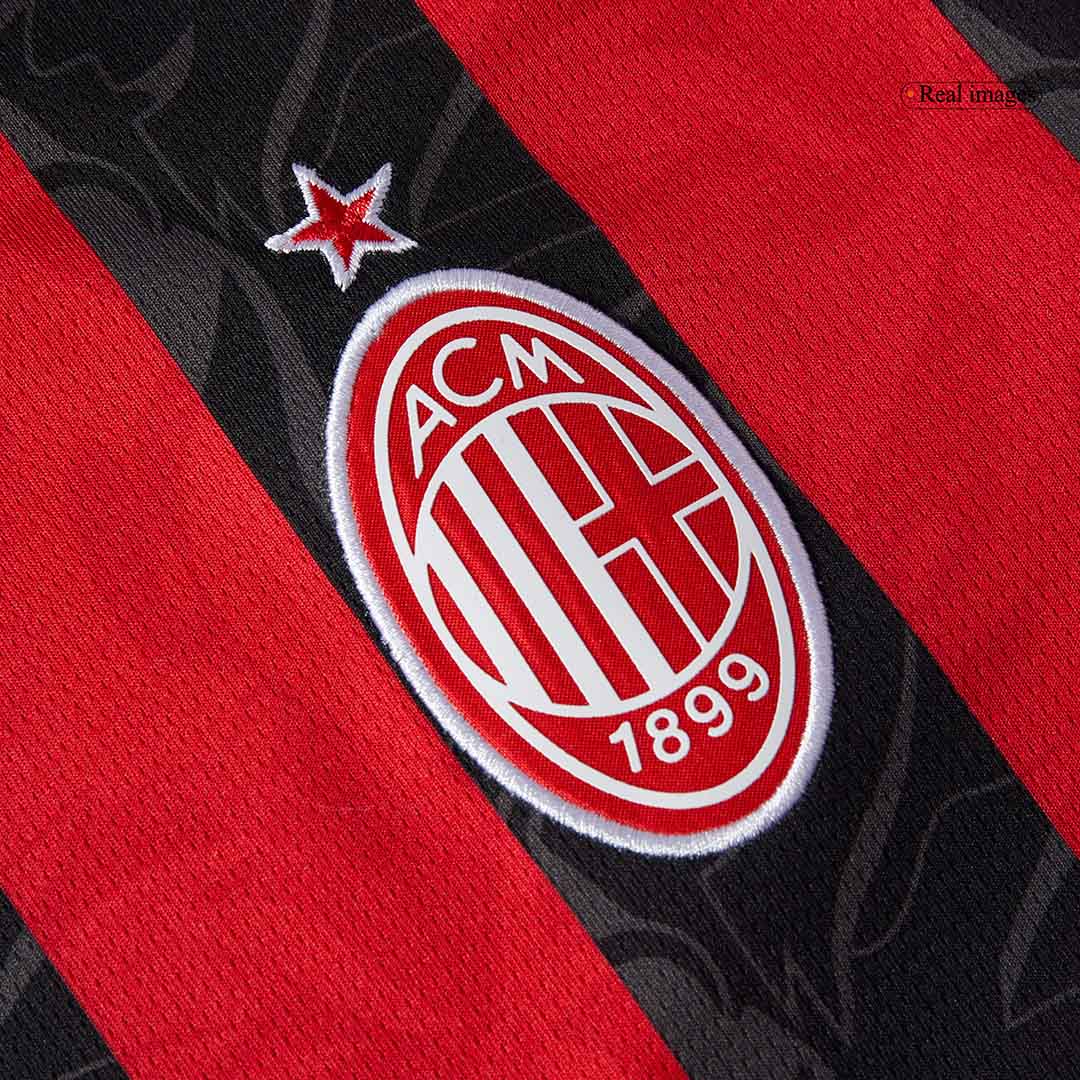 Koszulka piłkarska MODRIĆ #14 AC Milan 2025/26 czerwono-czarna