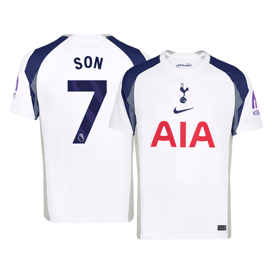 Koszulka domowa Tottenham Hotspur SON #7 2025/26, biała