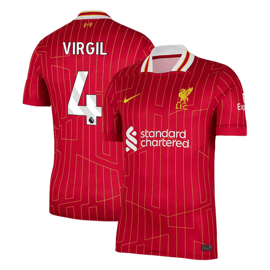 Koszulka domowa VIRGIL #4 Liverpool 2024/25