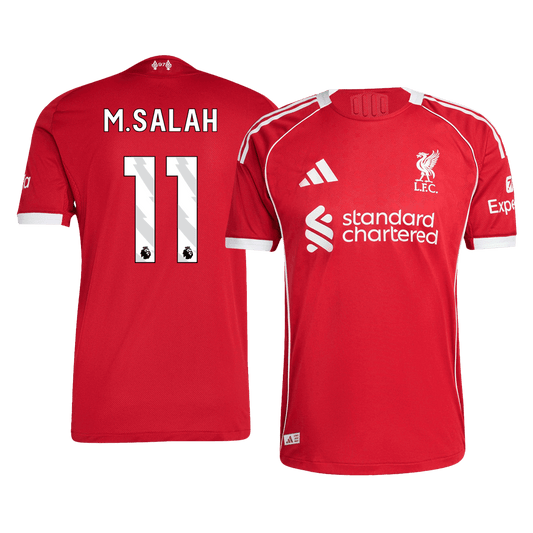 Oryginalna koszulka domowa Liverpool M.SALAH #11 2025/26 w kolorze czerwonym