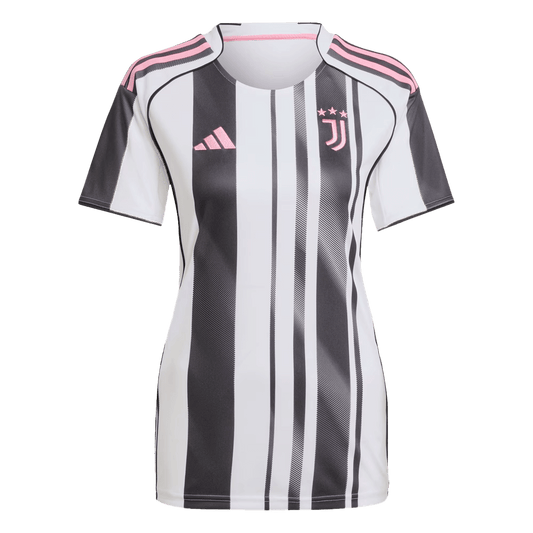 Koszulka domowa Juventusu dla kobiet 2025/26, czarno-biała
