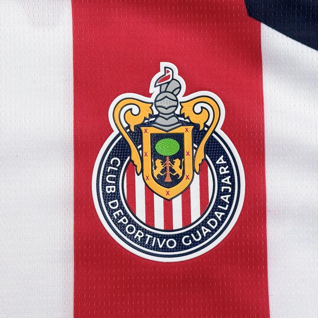 Koszulka domowa Chivas 2025/26 czerwono-biała