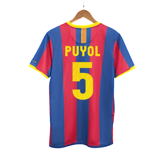 Koszulka piłkarska Retro PUYOL #5 2010/11 Barcelona