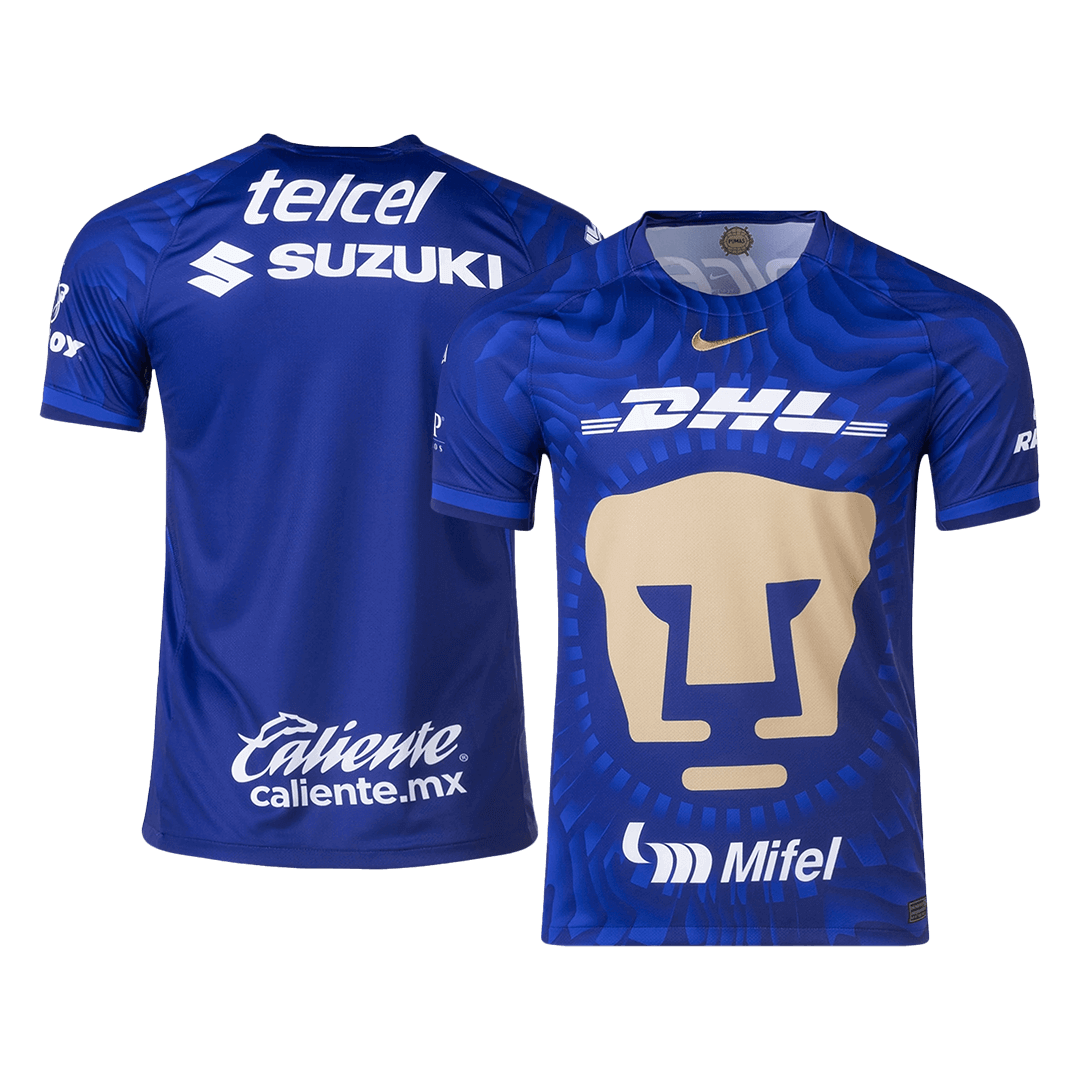 Koszulka wyjazdowa Pumas UNAM 2025/26 niebieska