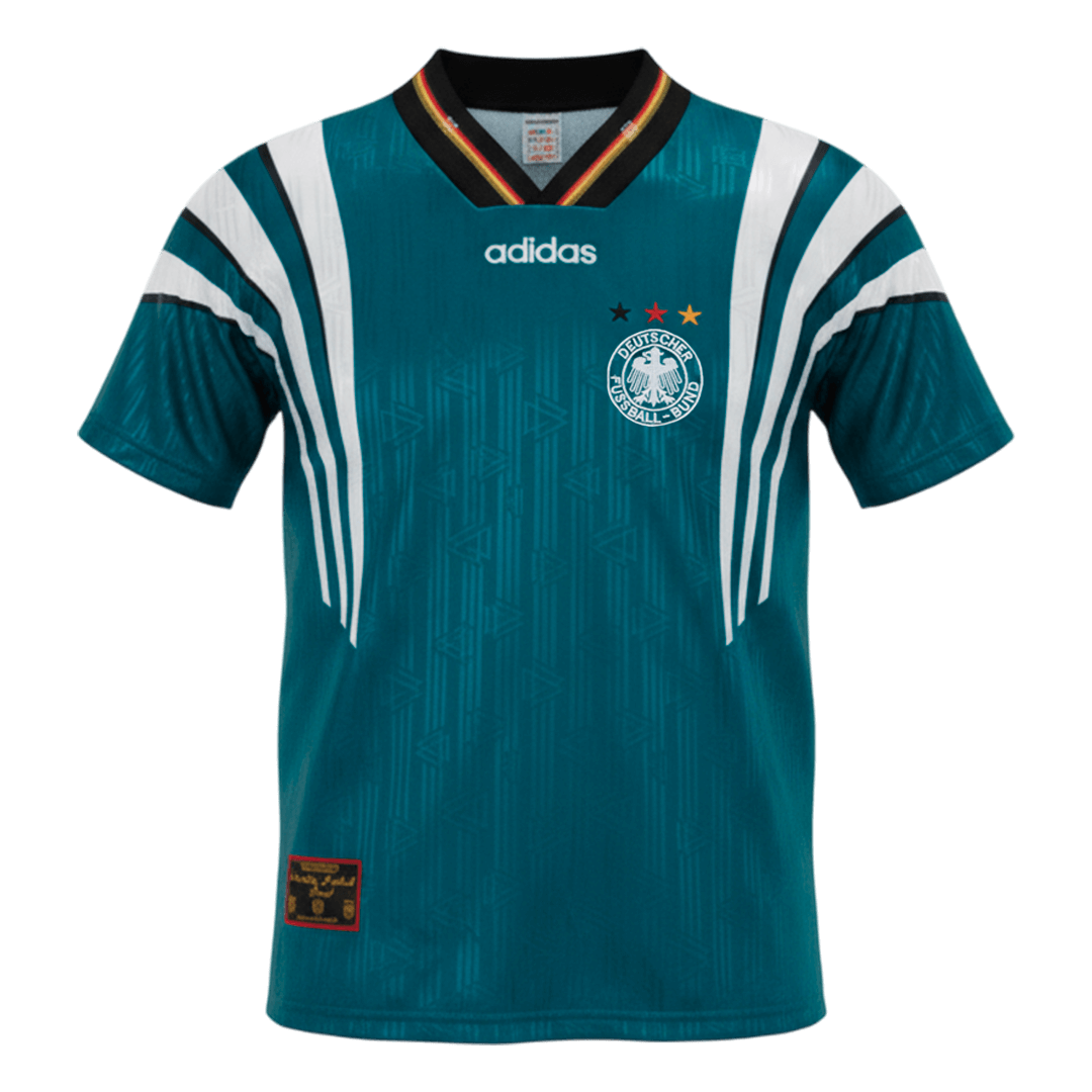 Koszulka wyjazdowa reprezentacji Niemiec z sezonu 1996/97
