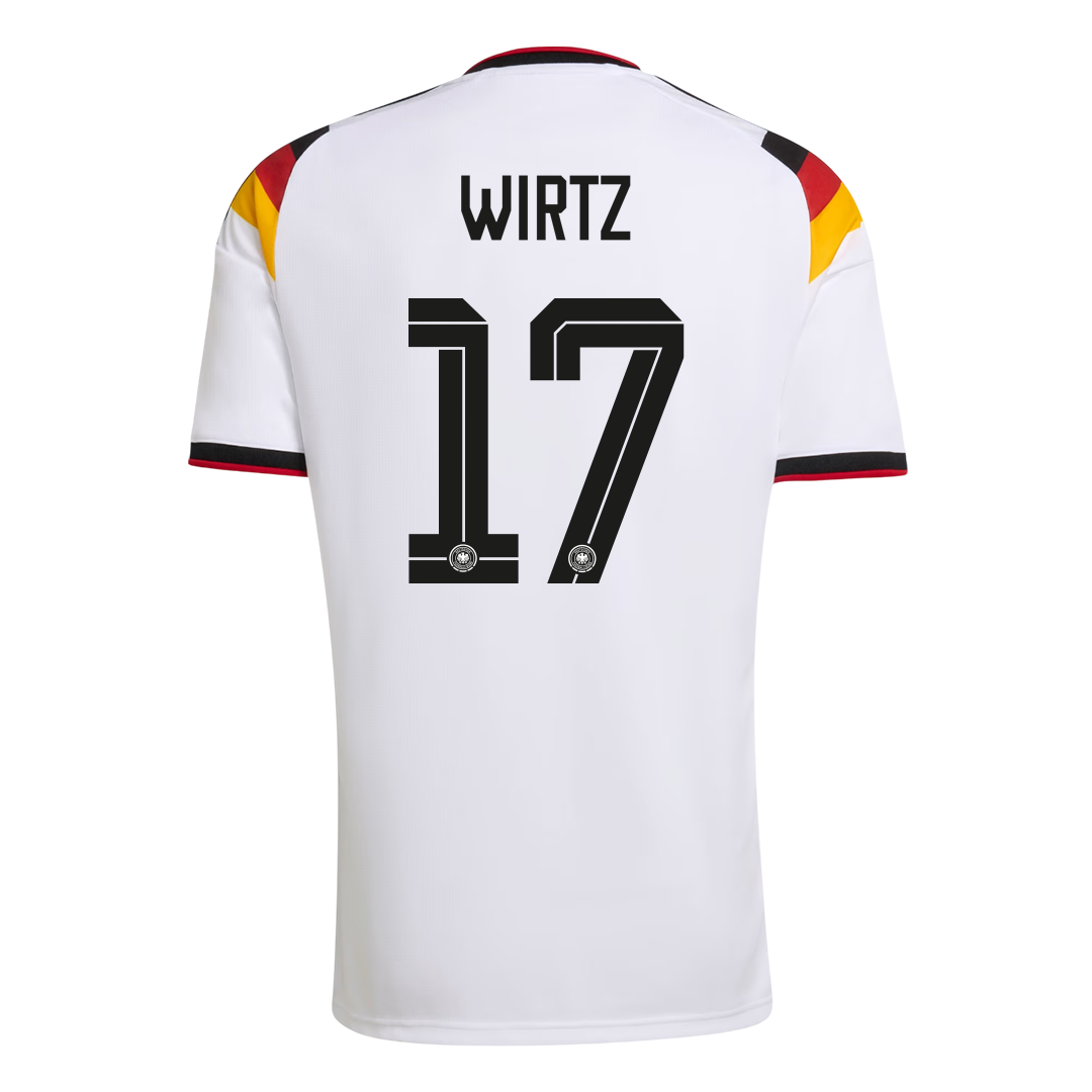 WIRTZ #17 Niemcy Domowa Koszulka Piłkarska 2026