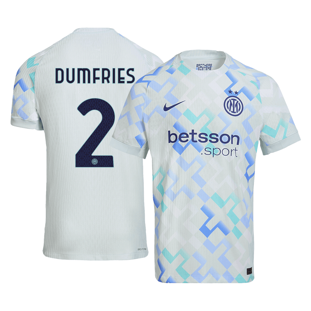 Oryginalna koszulka wyjazdowa DUMFRIES #2 Inter Mediolan 2025/26