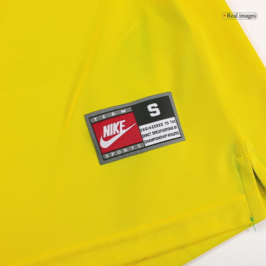 Koszulka domowa Brazylii RIVALDO #10 Retro 1998 – Mistrzostwa Świata
