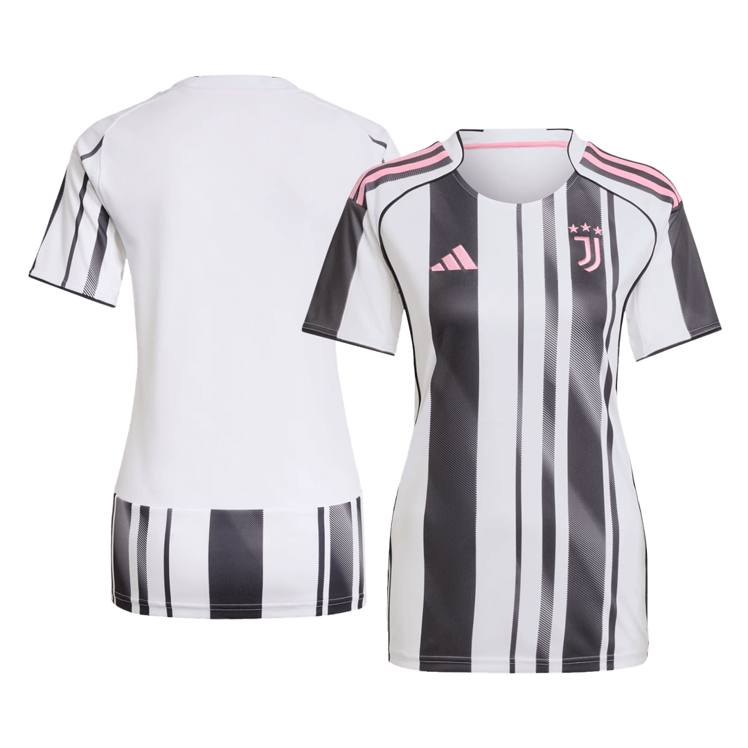Koszulka domowa Juventusu dla kobiet 2025/26, czarno-biała