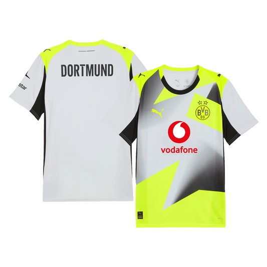 Wyjazdowa koszulka piłkarska Borussii Dortmund 2025/26