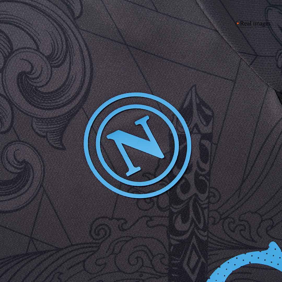 Autentyczna trzecia wyjazdowa koszulka piłkarska Napoli 2024/25