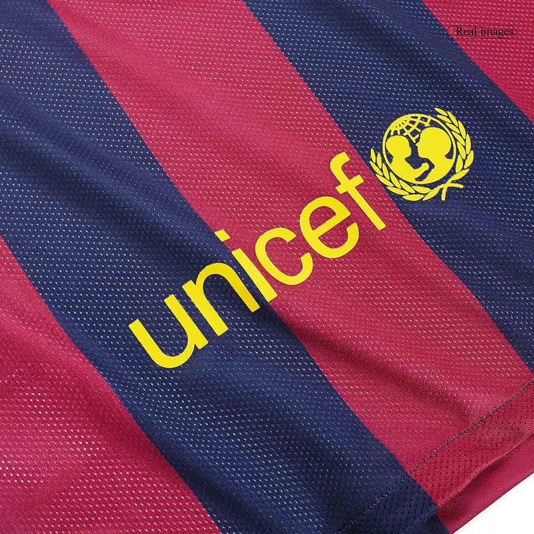 Koszulka piłkarska Retro SUÁREZ #9 2014/15 Barcelona Home