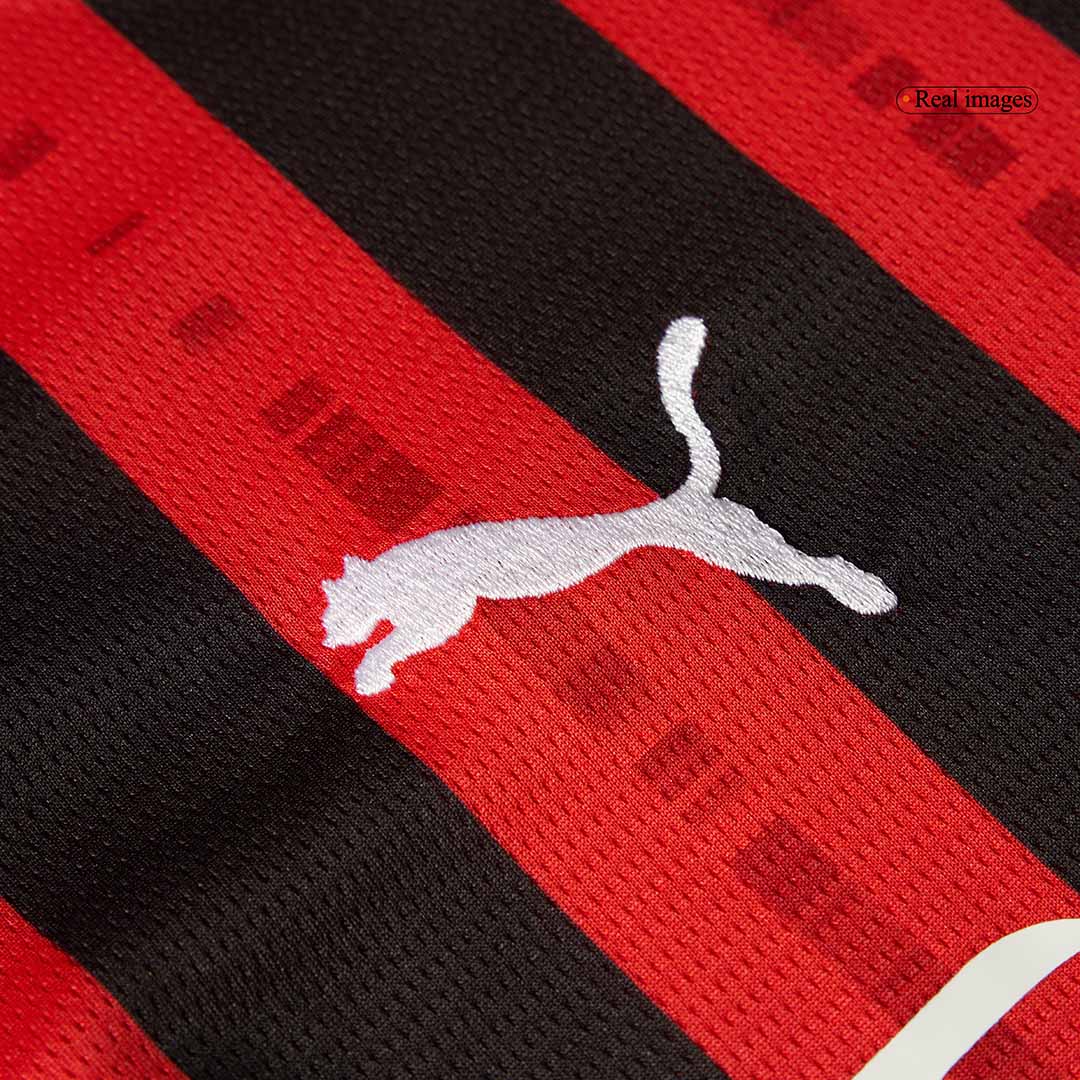 Koszulka piłkarska AC Milan Home z długim rękawem 2024/25