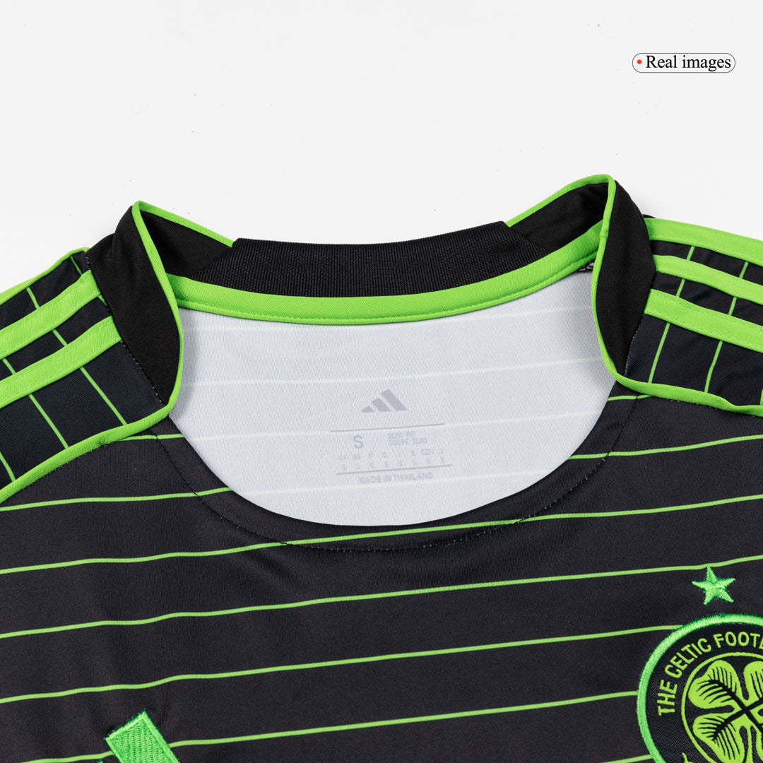 Koszulka wyjazdowa Celticu 2025/26 w kolorze czarnym