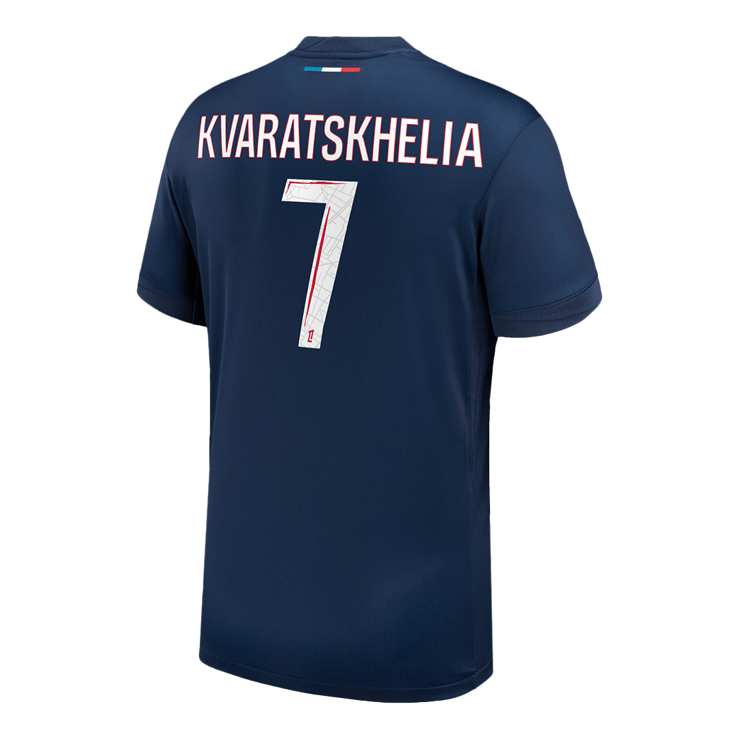 Domowa koszulka piłkarska KVARATSKHELIA #7 PSG 2024/25