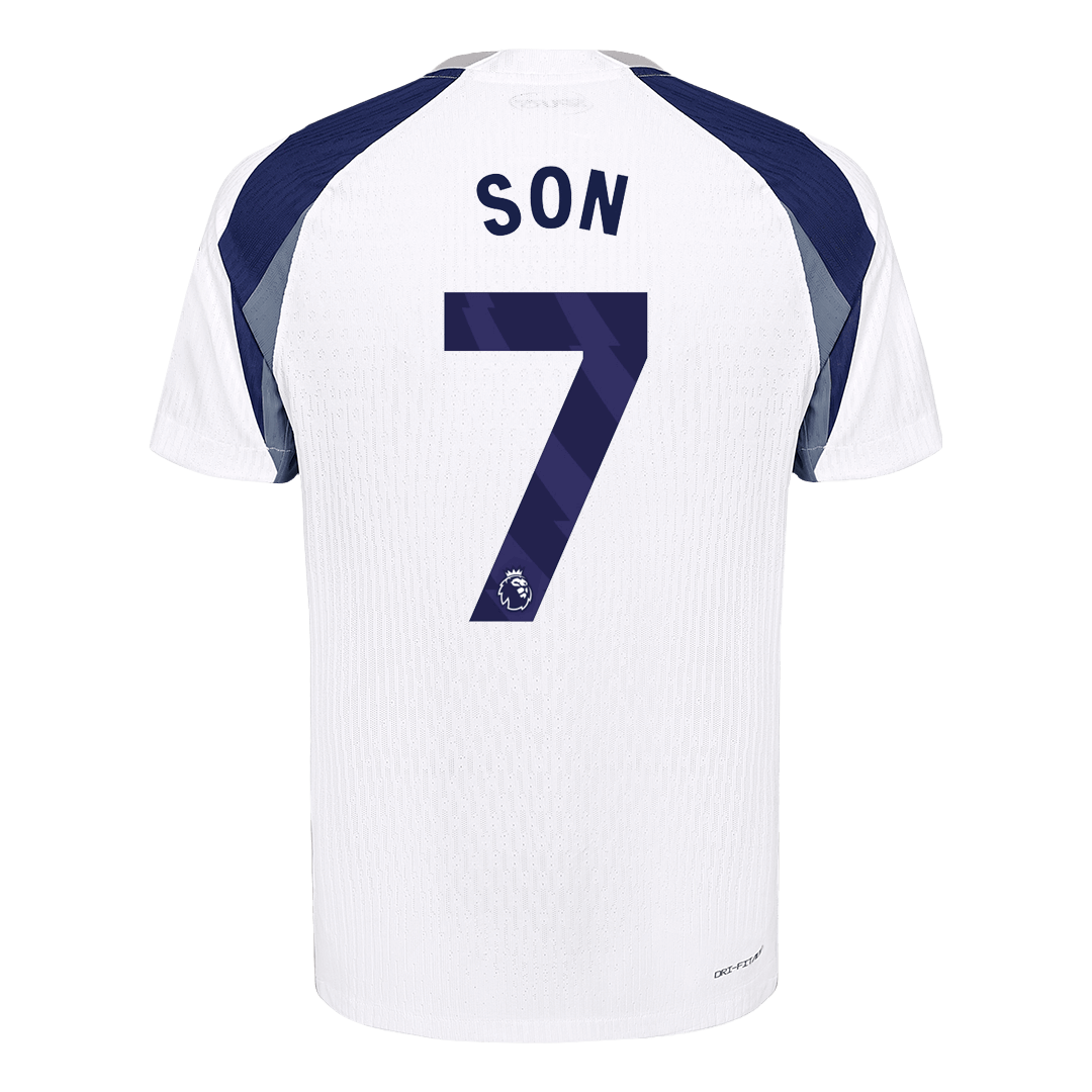 Oryginalna koszulka domowa SON #7 Tottenham Hotspur 2025/26 w kolorze białym