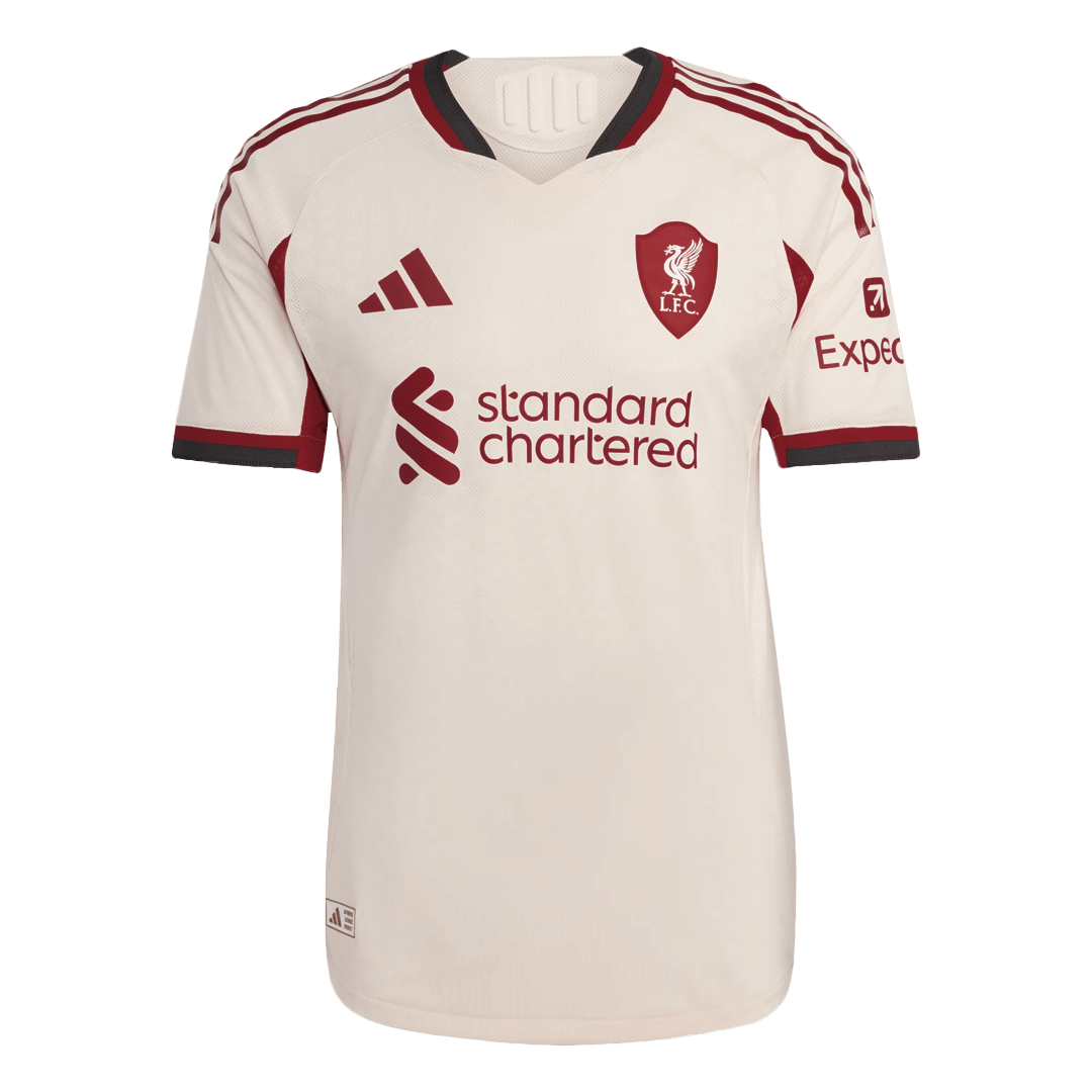 Oryginalna koszulka wyjazdowa Liverpoolu 25/26 biała