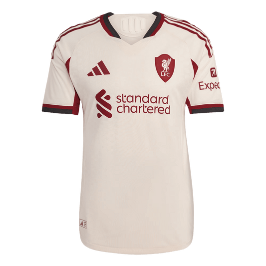 Oryginalna koszulka wyjazdowa Liverpoolu 25/26 biała
