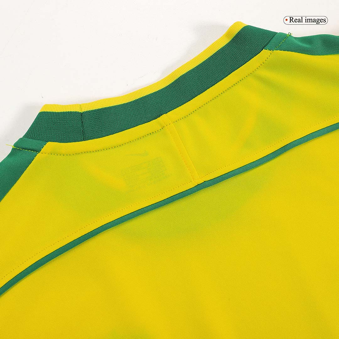 Koszulka domowa Brazylii RIVALDO #10 Retro 1998 – Mistrzostwa Świata