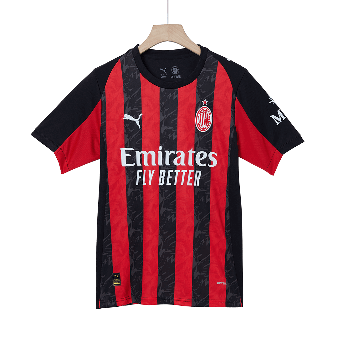 Koszulka piłkarska MODRIĆ #14 AC Milan 2025/26 czerwono-czarna