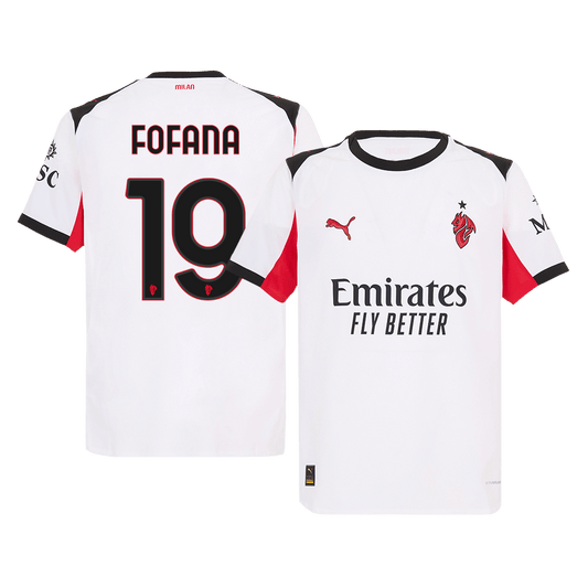 Oryginalna koszulka wyjazdowa FOFANA #19 AC Milan 2025/26