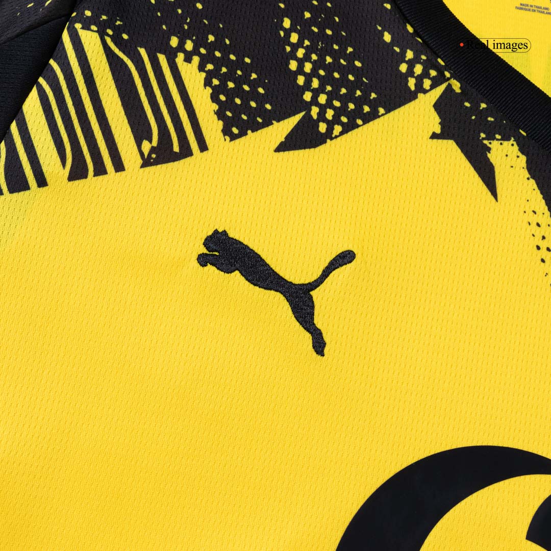 Borussia Dortmund - strój domowy piłkarski (koszulka + spodenki) 2025/26 żółty