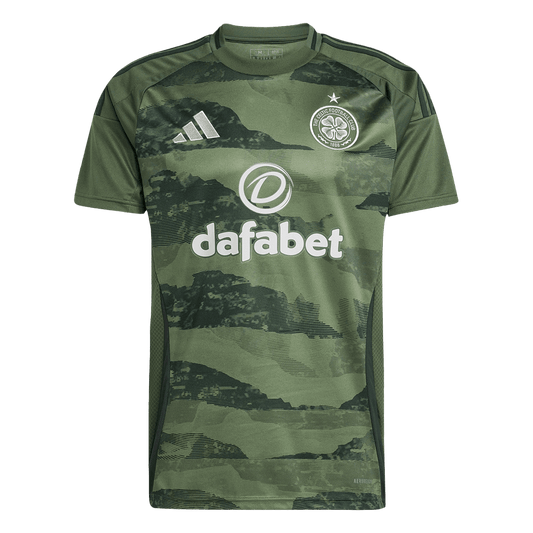 Trzecia wyjazdowa koszulka piłkarska Celticu 2024/25