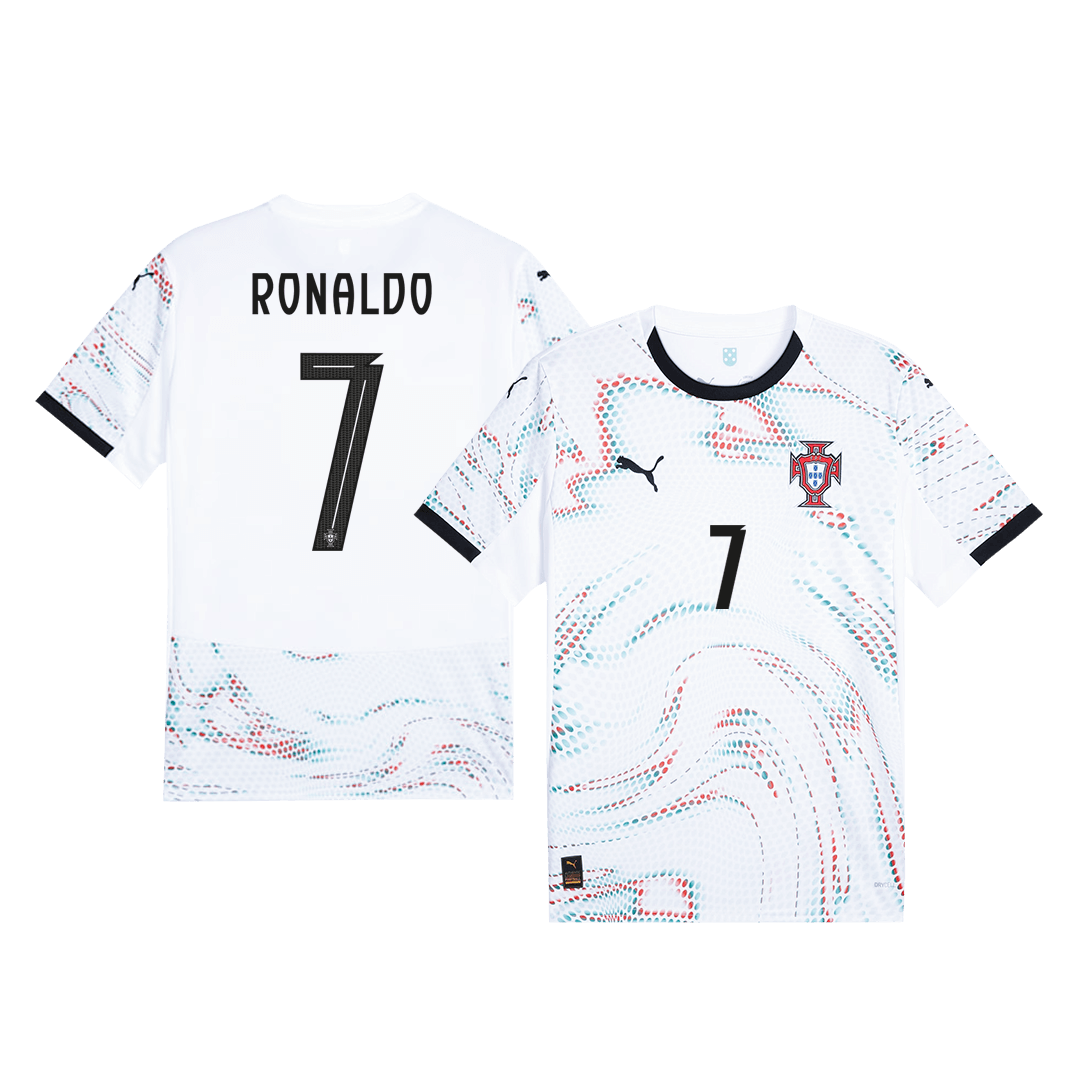 Koszulka wyjazdowa RONALDO #7 Portugalii 2025