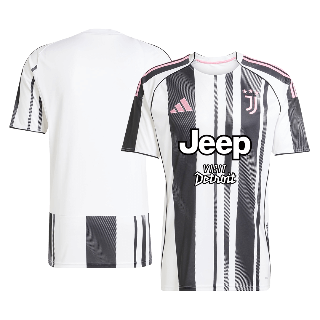 Koszulka domowa Juventusu 2025/26 Czarno-biała