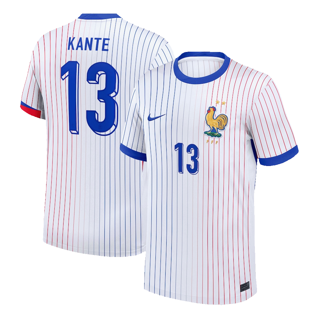 KANTE #13 Francja Wyjazdowa Koszulka Piłkarska Euro 2024