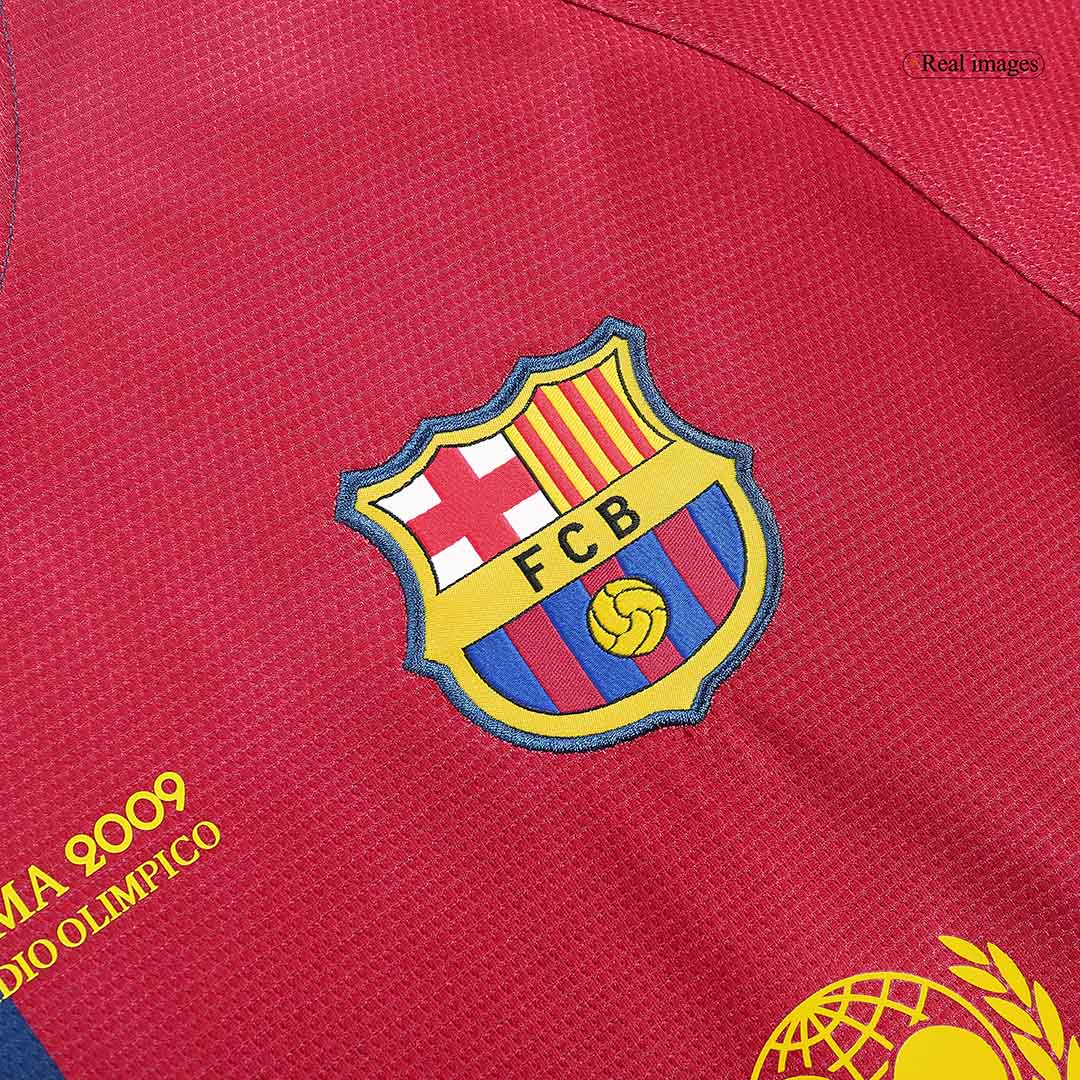 Koszulka domowa Barcelony na sezon 2008/09 – finał Ligi Mistrzów