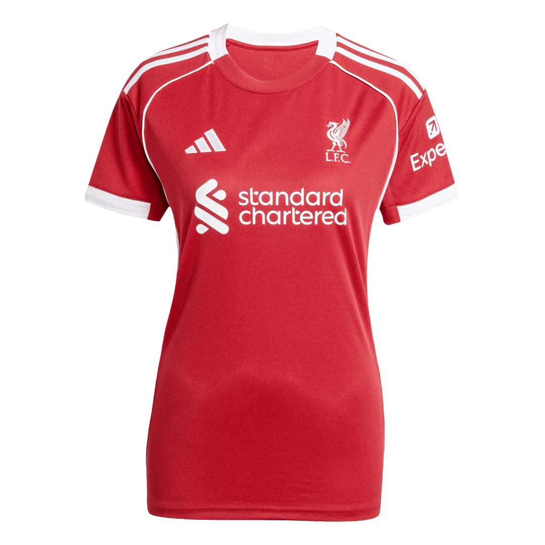 Koszulka domowa Liverpoolu dla kobiet 25/26 czerwona