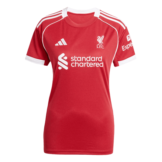 Koszulka domowa Liverpoolu dla kobiet 25/26 czerwona