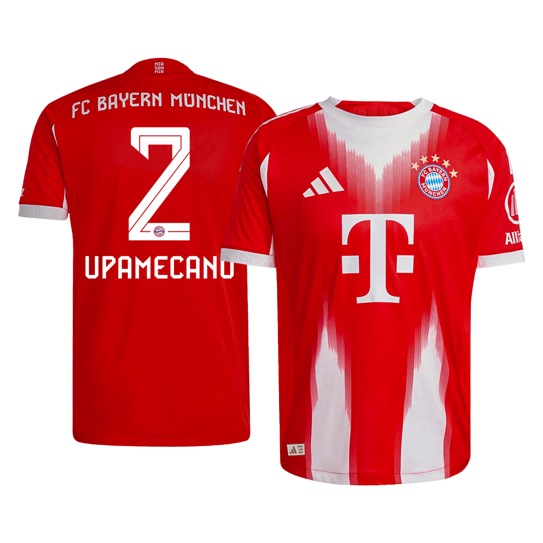 Oryginalna koszulka domowa UPAMECANO #2 Bayern Monachium 2025/26