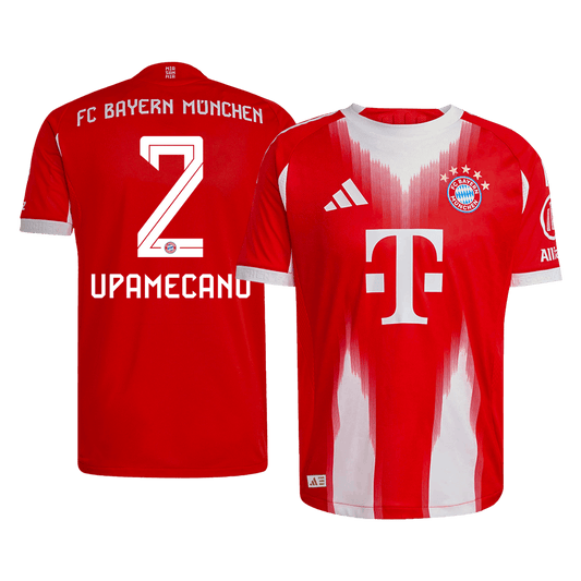 Oryginalna koszulka domowa UPAMECANO #2 Bayern Monachium 2025/26