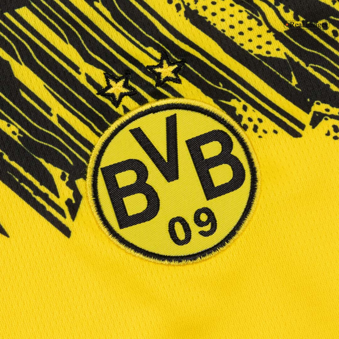 Dziecięcy zestaw piłkarski Borussia Dortmund Home (koszulka + spodenki + skarpetki) 2025/26