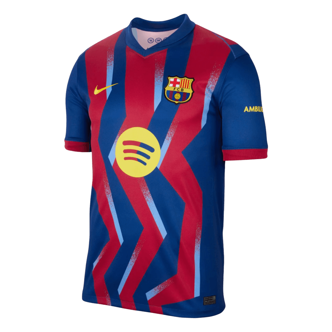 LEWANDOWSKI #9 Barcelona Czwarta wyjazdowa koszulka piłkarska 2025/26