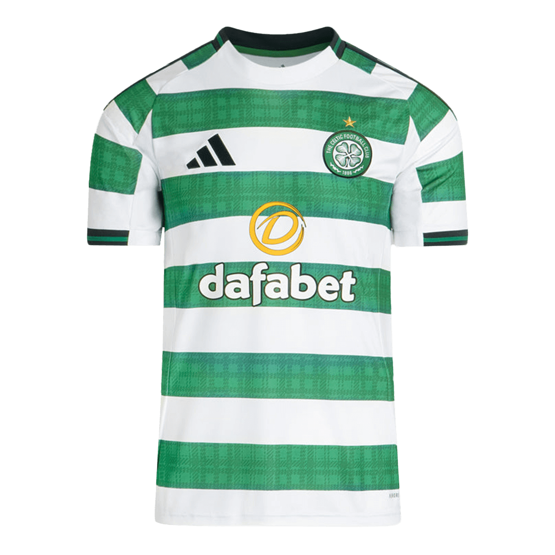 Koszulka domowa Celticu 2025/26 zielono-biała